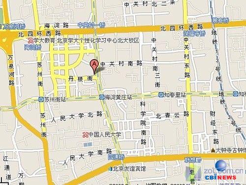 中关村地图