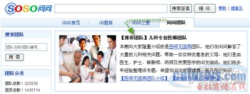 图1:问问团队【推荐团队】--儿科专业医师团队“医师无国界”